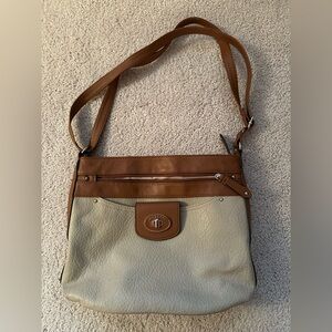 Rosetti-Elegant Tan and Cream Women's Bag